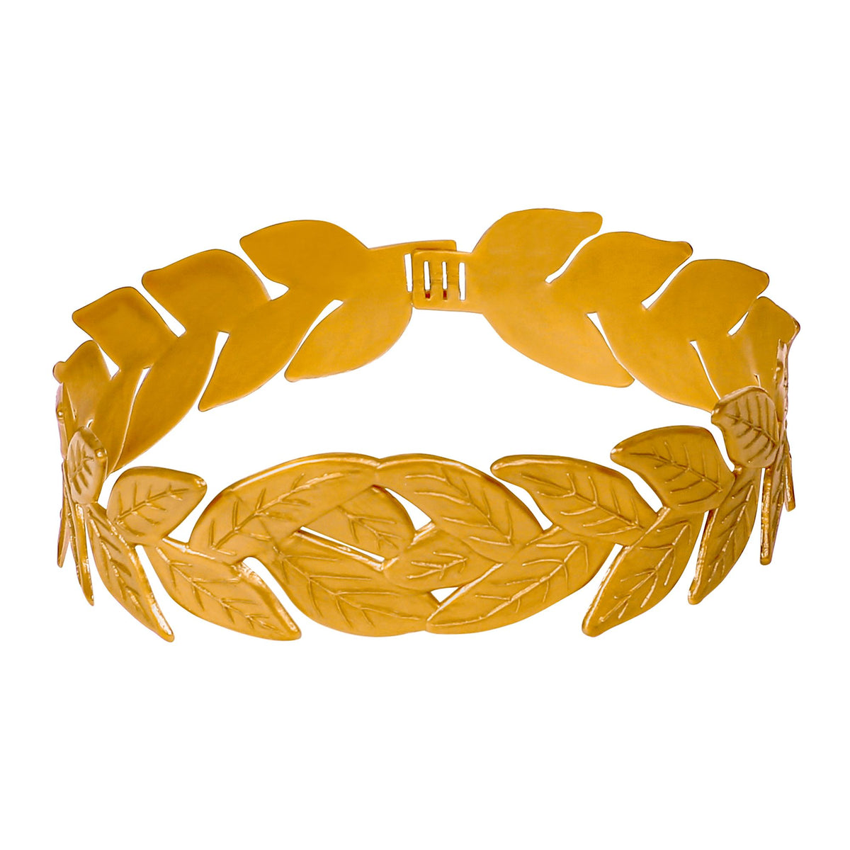 "LORBEERKRONE IN GOLDENER FARBE"