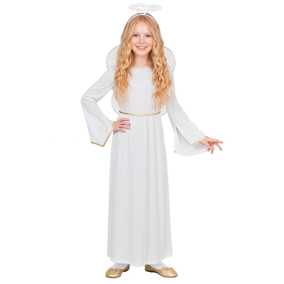 "ENGEL" (Kleid, Flügel, Heiligenschein)