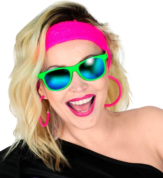 "OHRRINGE NEON PINK"