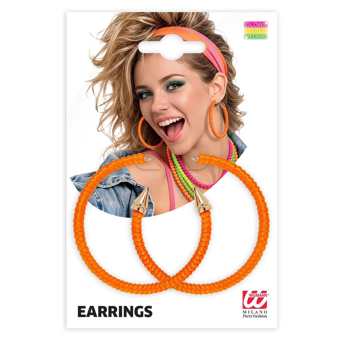 "OHRRINGE NEON ORANGE"
