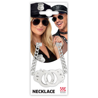 Widmann Handschellenkette Kostüm-Accessoire – Seitenansicht