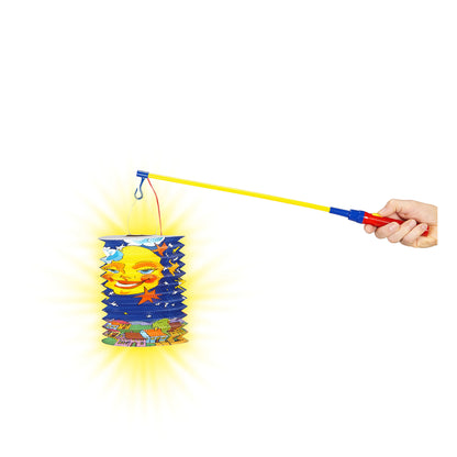 "LATERNENHALTER MIT LED-LICHT" 50 cm