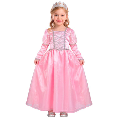 Widmann Prinzessinnen-Kostüm für Kinder mit Kleid und Krone