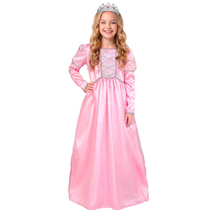 Widmann Prinzessinnen-Kostüm für Kinder mit Kleid und Krone