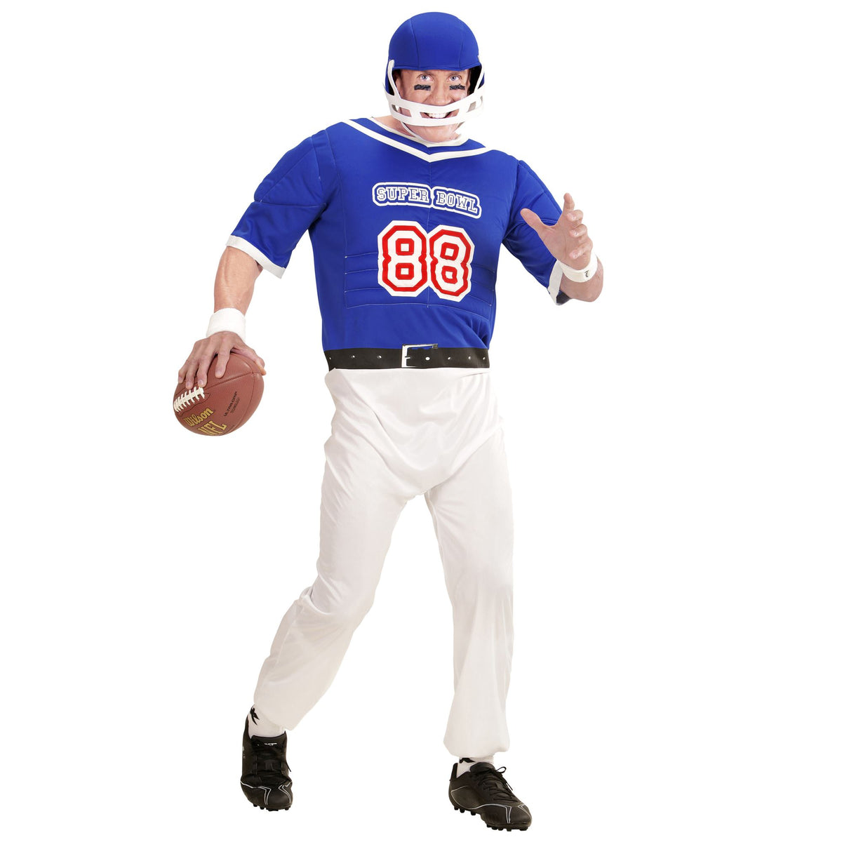 "AMERICAN FOOTBALL-SPIELER" (Overall, Helm)