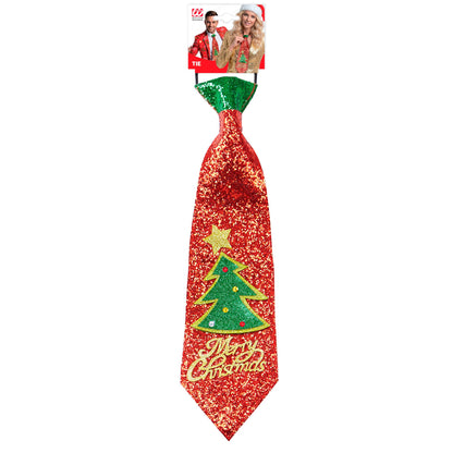 "KRAWATTE MIT WEIHNACHTSBAUM"