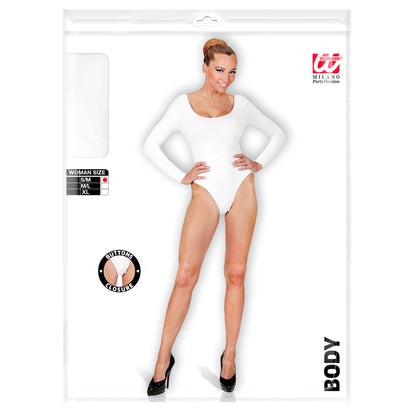 "BODY WEIß" (mit Knöpfen verschließbar)