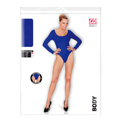 "BODY BLAU" (mit Knöpfen verschließbar)