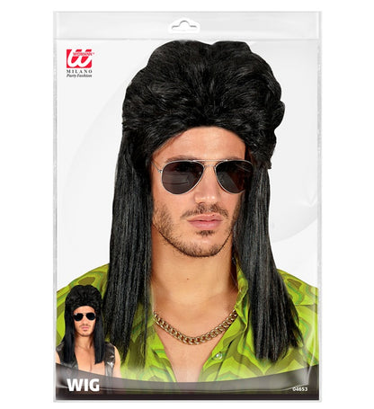 "SCHWARZE VOKUHILA PERÜCKE" in Polybag