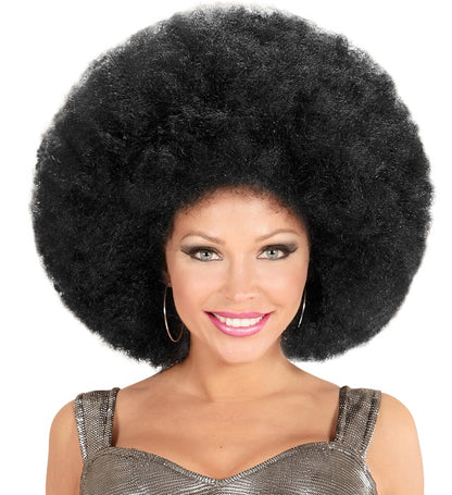 Top Quality "SCHWARZE RIESEN AFRO PERÜCKE" in Polybag