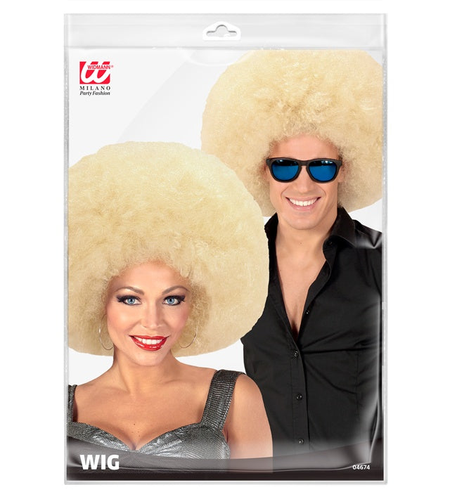 Top Quality "BLONDE RIESEN AFRO PERÜCKE" in Polybag