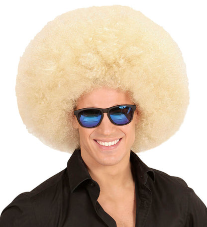 Top Quality "BLONDE RIESEN AFRO PERÜCKE" in Polybag