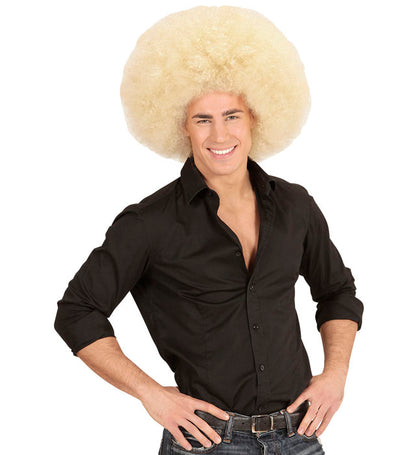 Top Quality "BLONDE RIESEN AFRO PERÜCKE" in Polybag