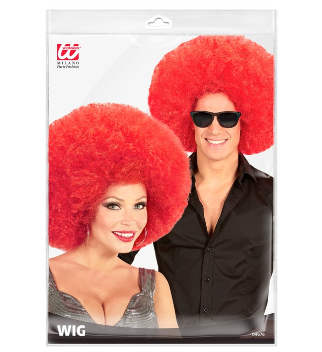 Top Quality "ROTE RIESEN AFRO PERÜCKE" in Polybag