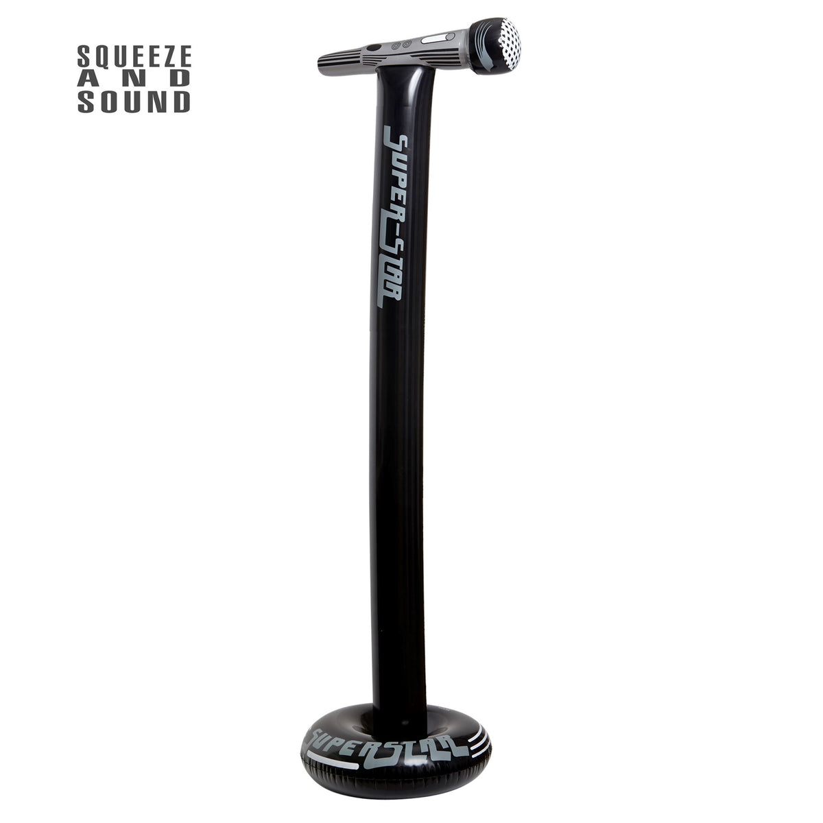 "AUFBLASBARES STANDMIKROFON" 116 cm