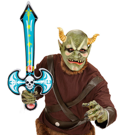 "AUFBLASBARES SCHWERT DEATH" 80 cm