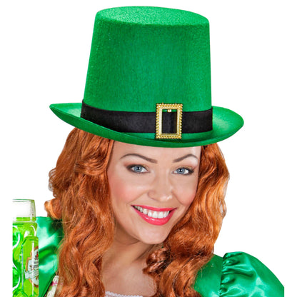 "ST. PATRICK'S ZYLINDERHUT AUS FILZ" 14 cm