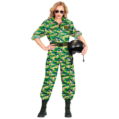 "KAMPFJETPILOTIN" (Overall, Gürtel)