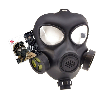 "GASMASKE" aus Hartplastik
