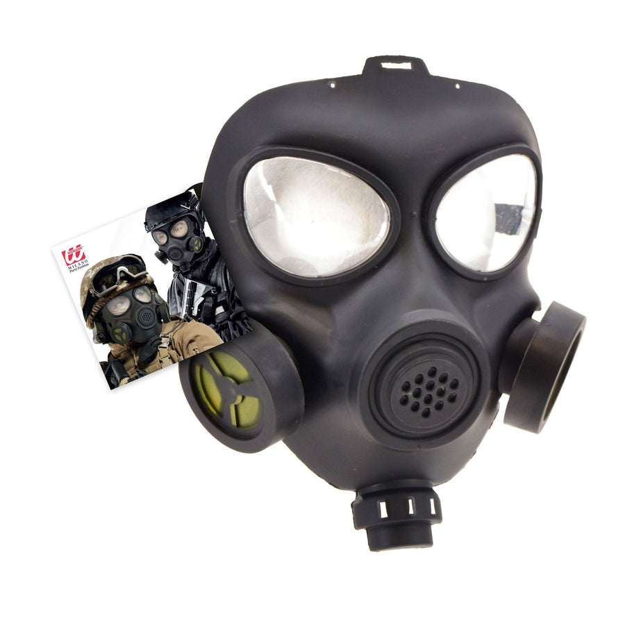 "GASMASKE" aus Hartplastik