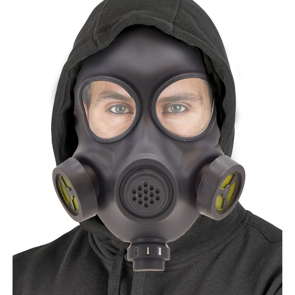 "GASMASKE" aus Hartplastik