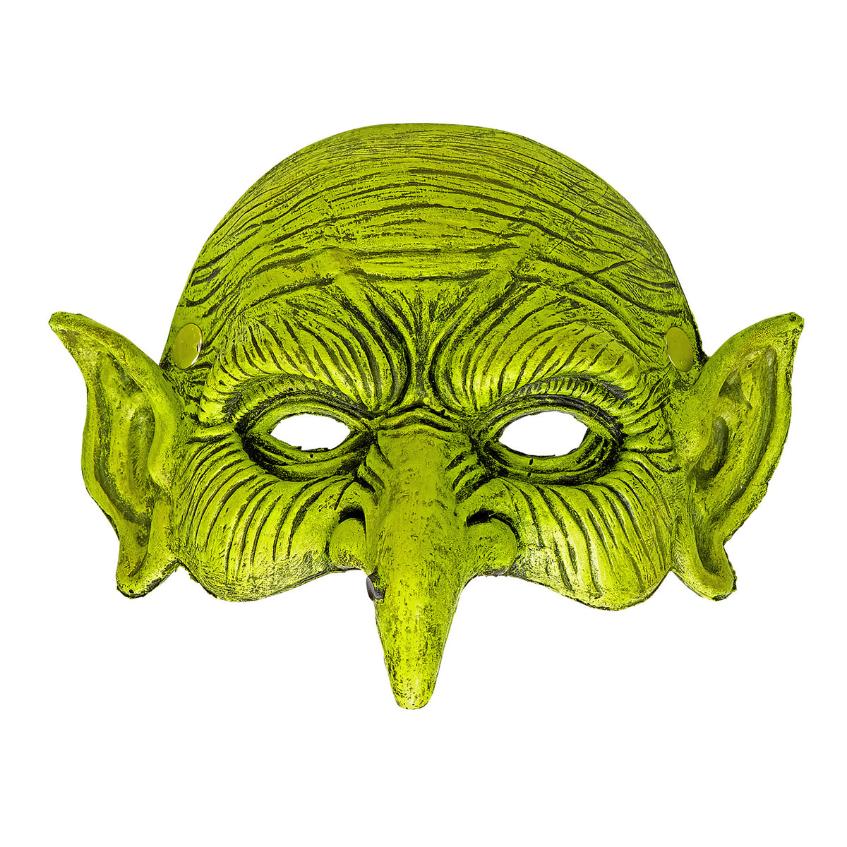 "KINNLOSE HEXENMASKE AUS SCHAUMLATEX"