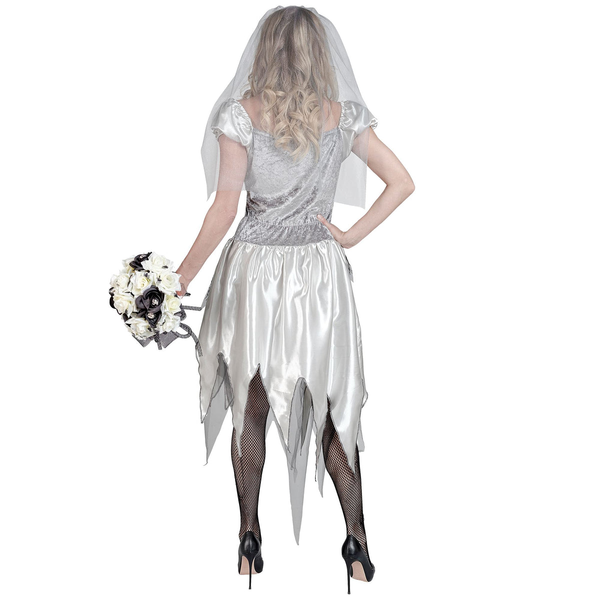 "GEISTERBRAUT" (Kleid, Brautschleier)