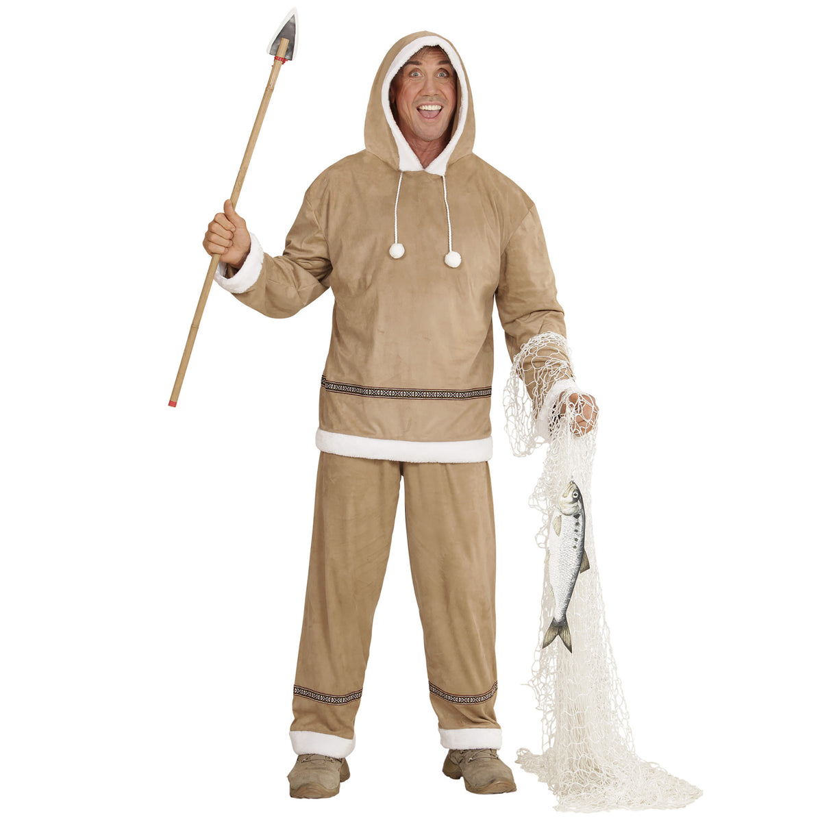 "ESKIMO" (Oberteil mit Kapuze, Hose)