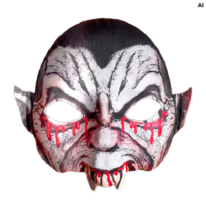 "MASKE VAMPIR KINNLOS AUS STOFF"