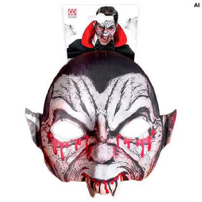 "MASKE VAMPIR KINNLOS AUS STOFF"