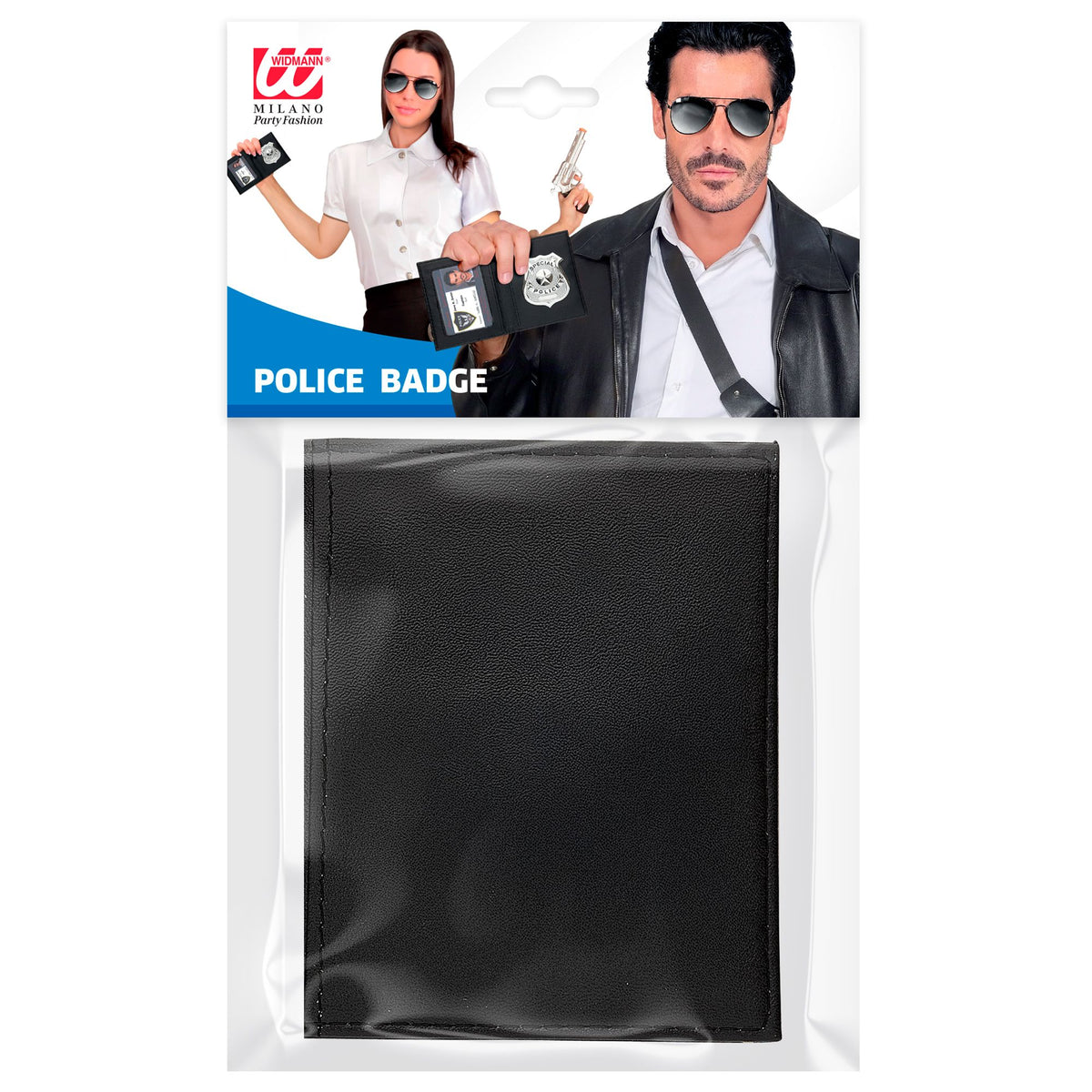 "POLIZEIABZEICHEN IN BRIEFTASCHE"