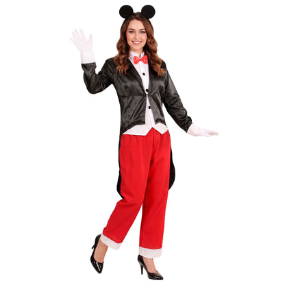 "MISS MOUSE" (Frack mit Weste & Fliege, Hose, Ohren)