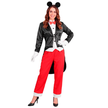 "MISS MOUSE" (Frack mit Weste & Fliege, Hose, Ohren)