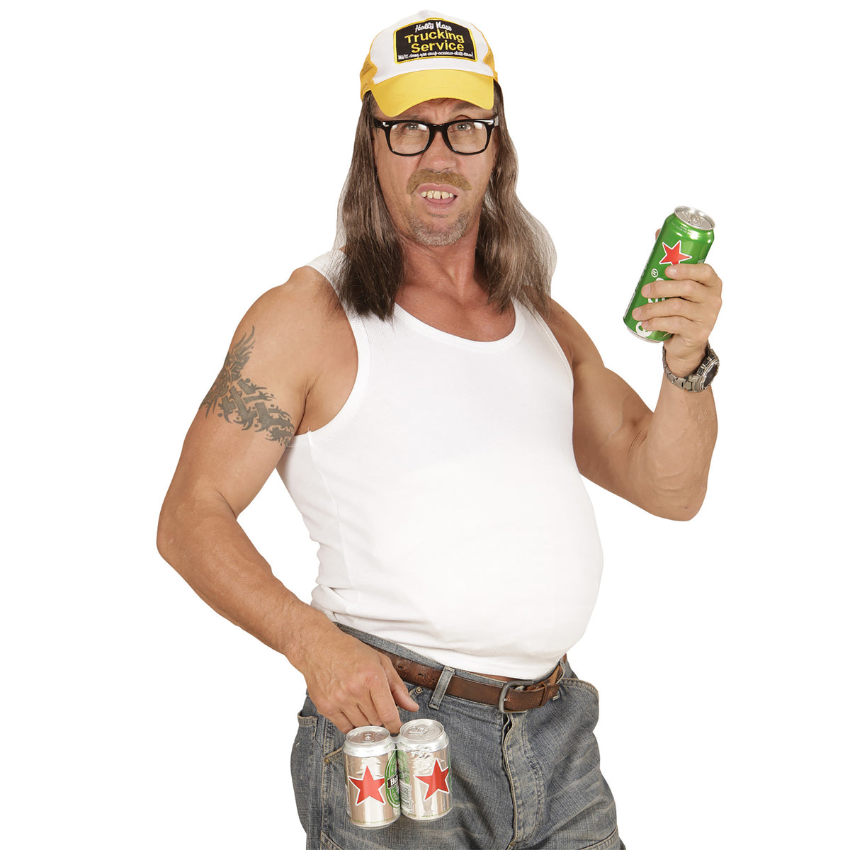 "TRUCKERHUT MIT HAAR"