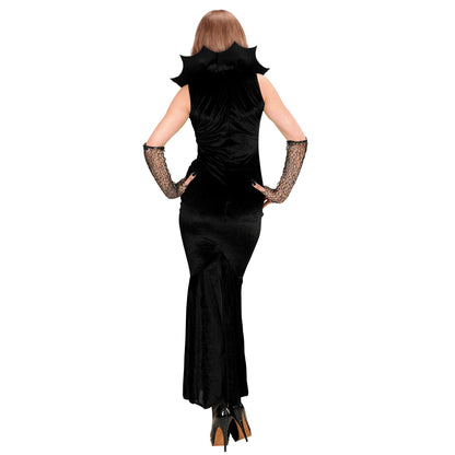 "SPIDERELLA" (Kleid, fingerlose Handschuhe)
