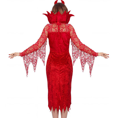 Widmann "TEUFELIN" (Kleid, Hörner) – Anwendungsansicht
