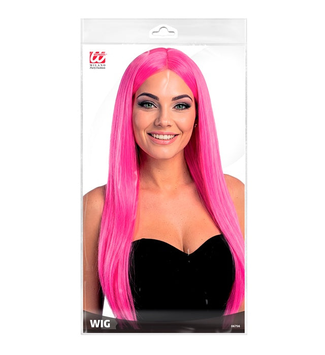 "PINKFARBENE GLAMOUR PERÜCKE" in Polybag