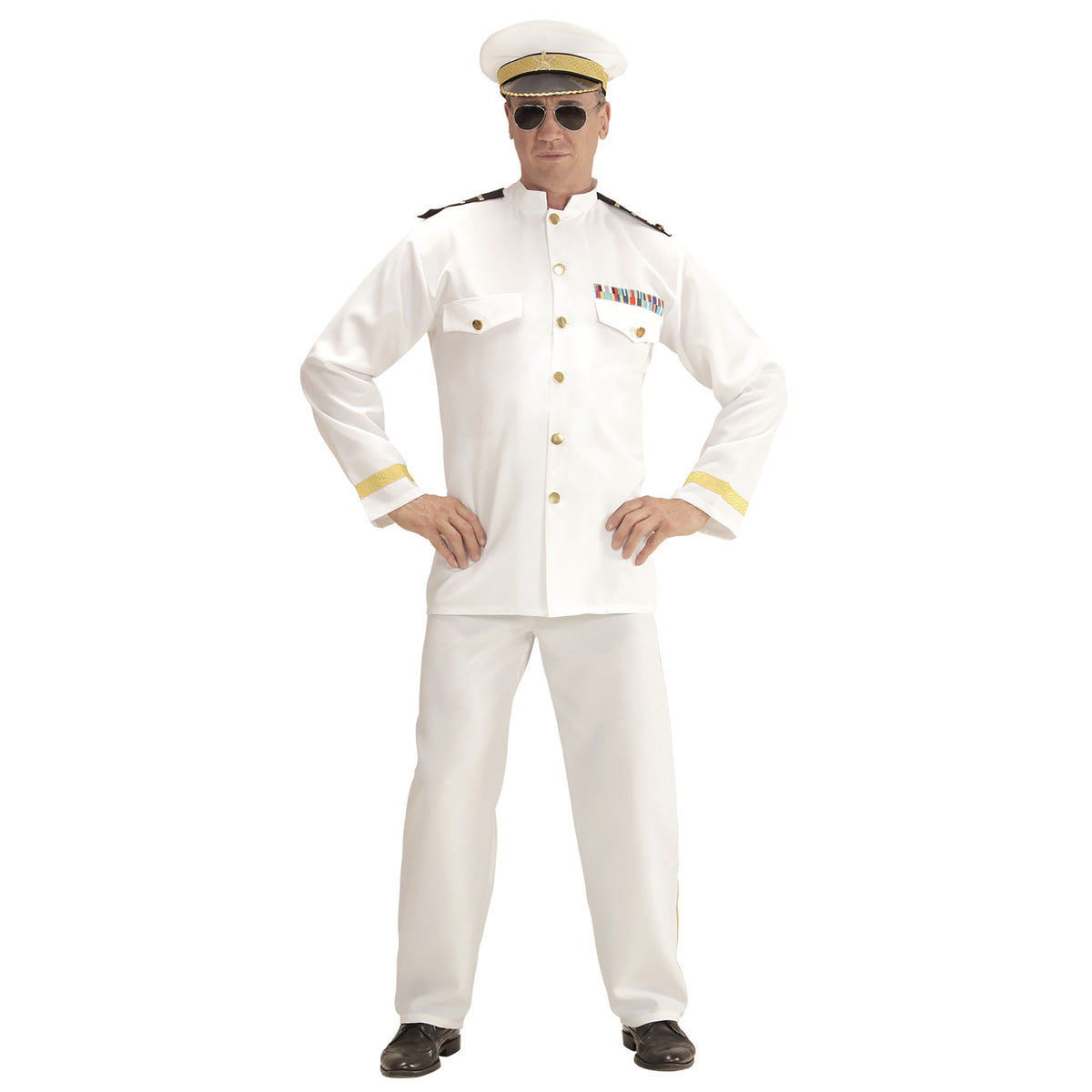 "NAVY CAPTAIN" (Jacke, Hose, Mütze)