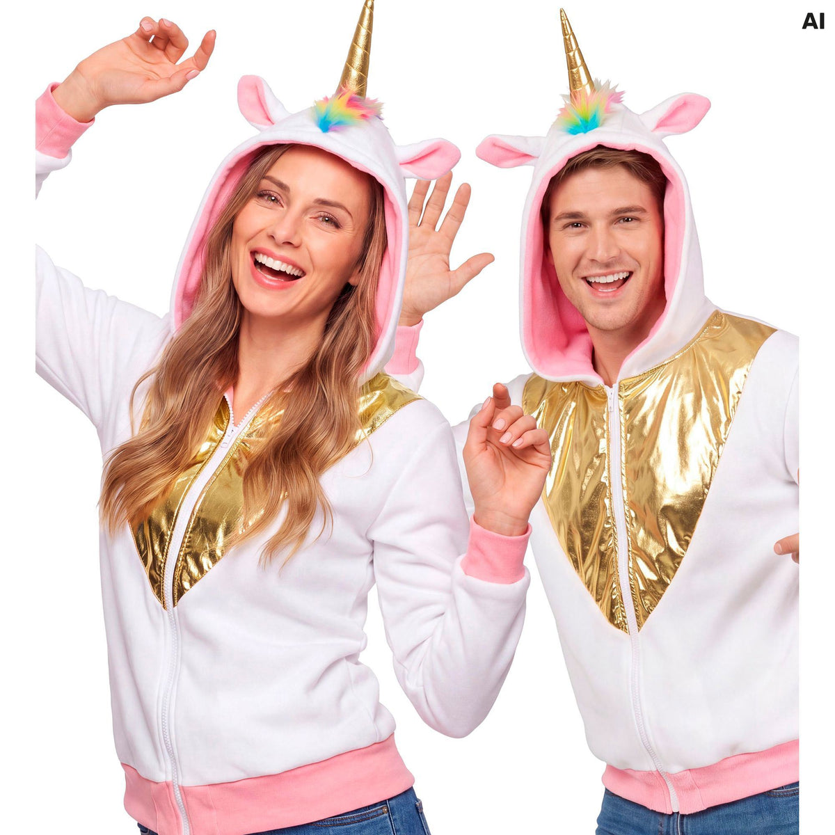 "EINHORN FANTASY" (Strickjacke mit Kapuze)
