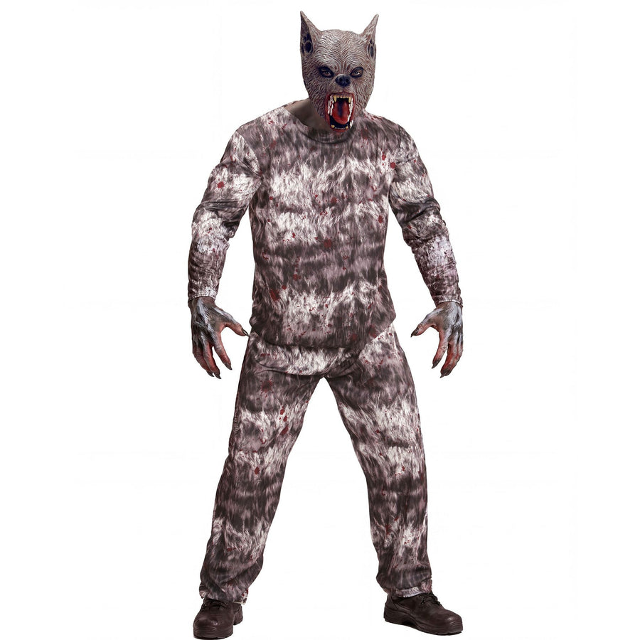 Widmann Werwolf Kostüm mit Jacke Hose und Maske – Produktansicht