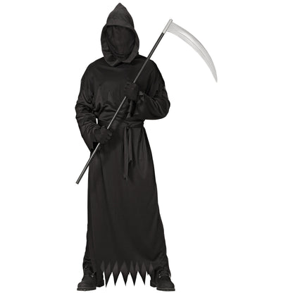 REAPER Robe mit Kapuze und Maske von Widmann – Rückansicht
