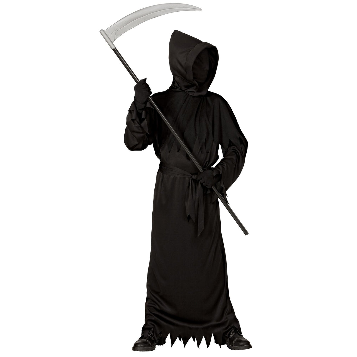 "REAPER" (Robe mit Kapuze Maske unsichtbares Gesicht, Gürtel)