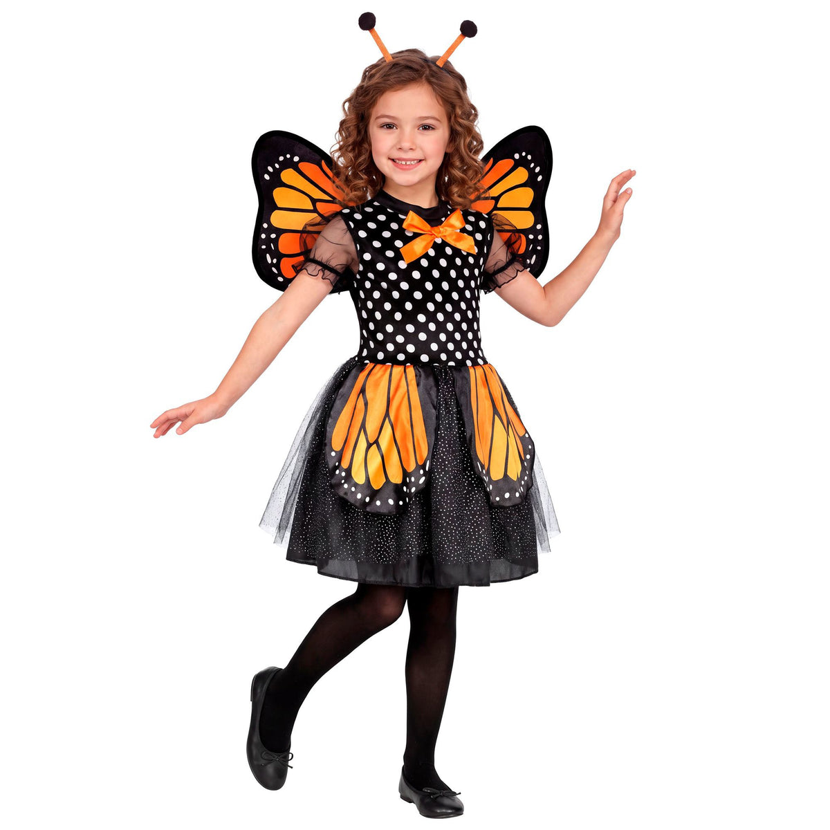 "SCHMETTERLING" (Kleid mit Tutu, Flügel, Antennen)