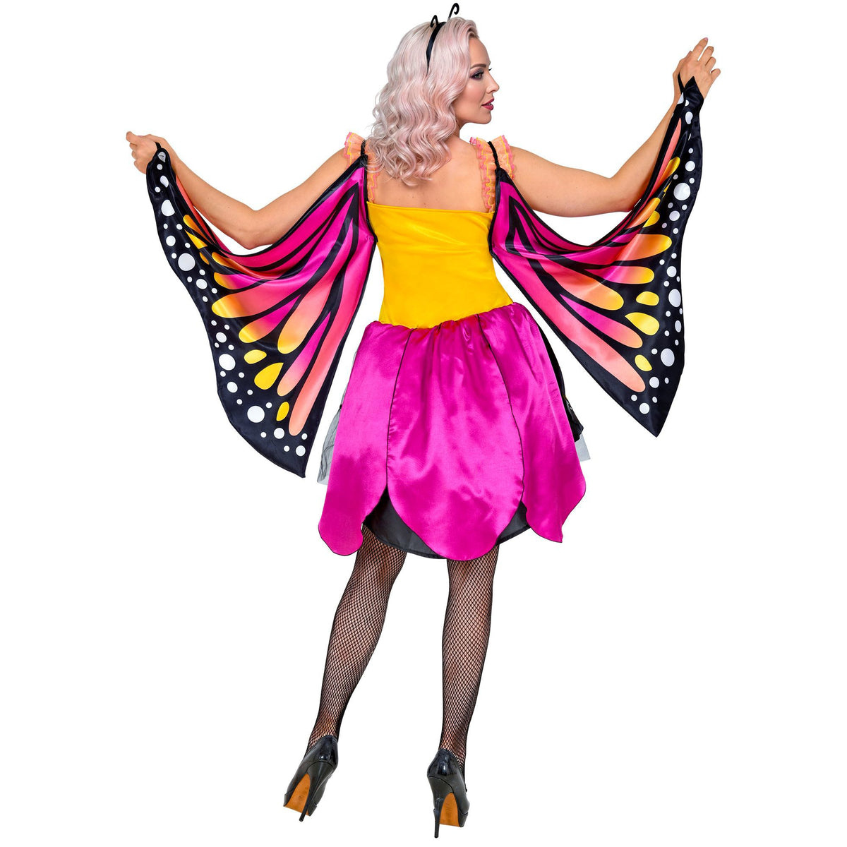 "SCHMETTERLING" (Kleid mit Tutu, Flügel, Antennen)