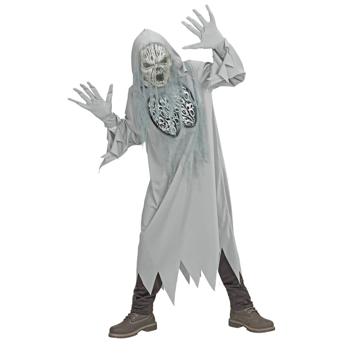 "HEULENDER GEIST" (Robe mit Kapuze, Handschuhe, Maske)
