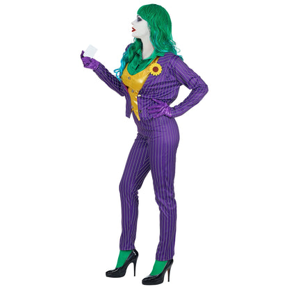 "EVIL CLOWN" (Jacke mit Bluse und Weste, Hose, Handschuhe)