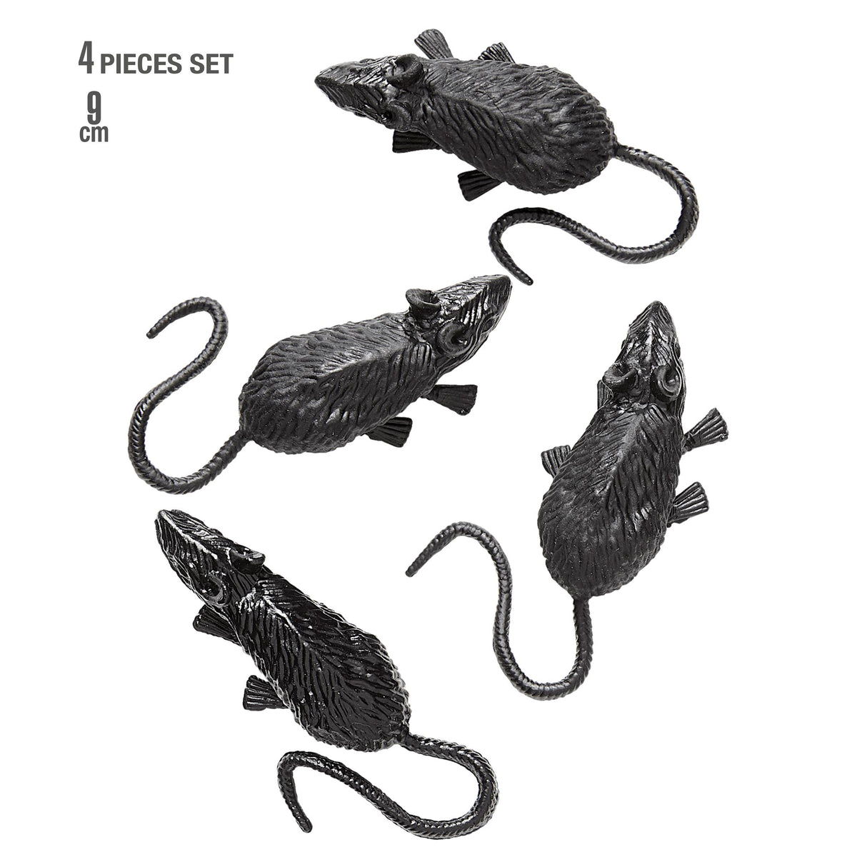 Set von "4 MÄUSEN" 9 cm