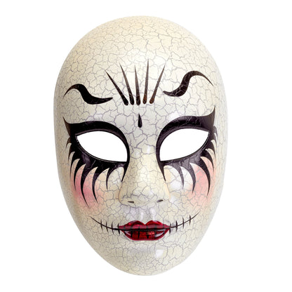 "COMMEDIA DELL'ARTE MASKE RISSIGE FRAU"