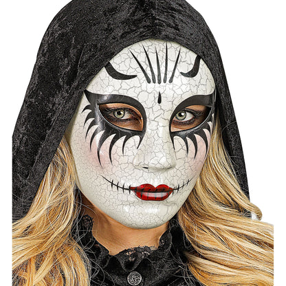 "COMMEDIA DELL'ARTE MASKE RISSIGE FRAU"