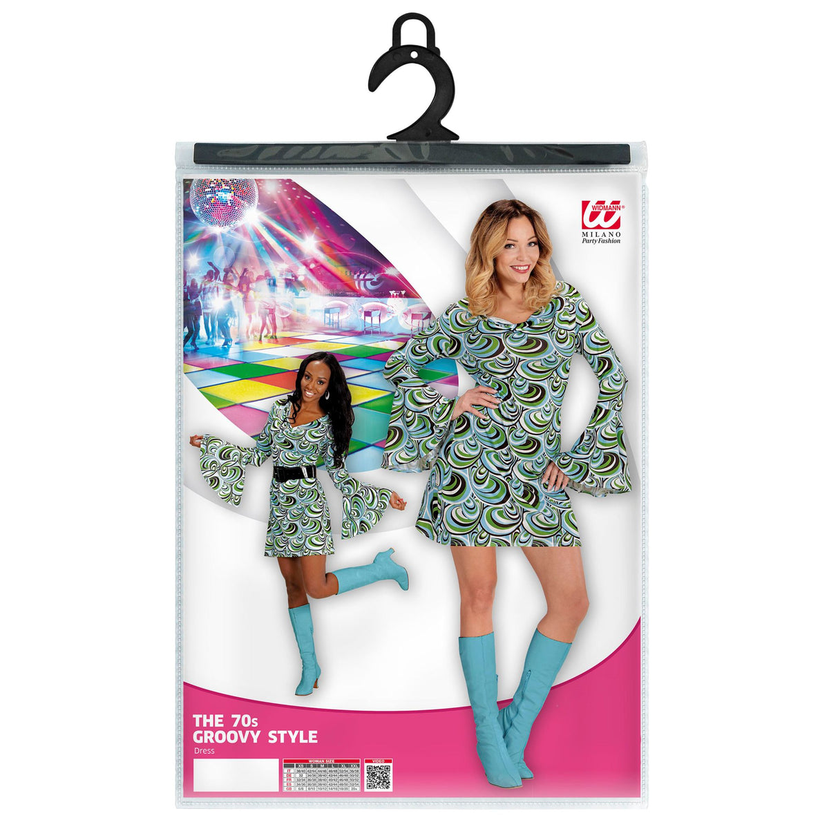 Widmann "THE 70s GROOVY STYLE - waves" (Kleid) – Verpackung